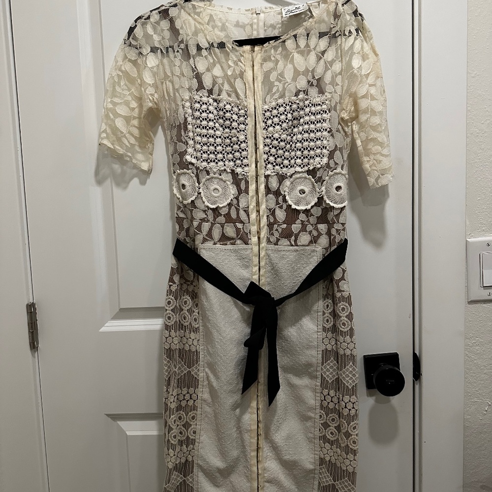 Anthropologie Bryon Lars Specialty Dress